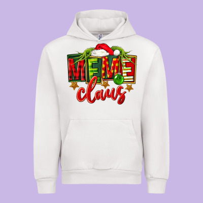 Christmas Meme Claus Urban Hoodie Designed By Fadigitalartstudio