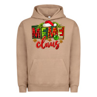 Pigment Burro Christmas meme claus Urban Hoodie - FaDigitalArtStudio