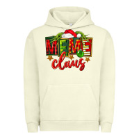 Pigment Pistachio Christmas meme claus Urban Hoodie - FaDigitalArtStudio