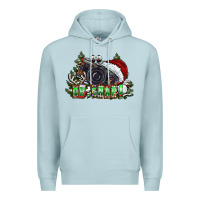 Blue Mist oh,snap! Premium Hoodie - CowhideDigitalArt