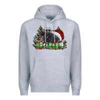 Heather Grey oh,snap! Premium Hoodie - CowhideDigitalArt