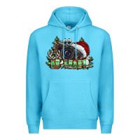 Ocean Blue oh,snap! Premium Hoodie - CowhideDigitalArt
