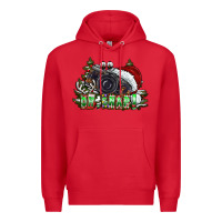 Red oh,snap! Premium Hoodie - CowhideDigitalArt