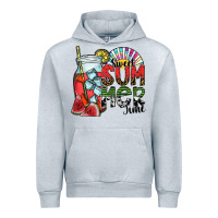 Heather Grey sweet summer time Urban Hoodie - SublimationCraftShop