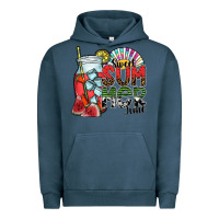 Pigment Midnight Navy sweet summer time Urban Hoodie - SublimationCraftShop