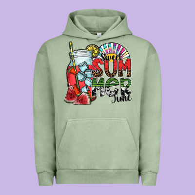 Sweet Summer Time Urban Hoodie Designed By Sublimationcraftshop