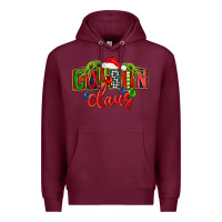 Burgundy Cousin claus christmas Premium Hoodie - FaDigitalArtStudio