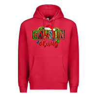 Cardinal Cousin claus christmas Premium Hoodie - FaDigitalArtStudio