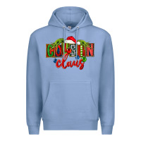 Colony Blue Cousin claus christmas Premium Hoodie - FaDigitalArtStudio