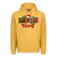 Mustard Cousin claus christmas Premium Hoodie - FaDigitalArtStudio