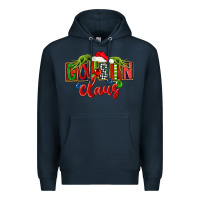 Navy Cousin claus christmas Premium Hoodie - FaDigitalArtStudio