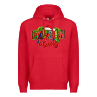 Red Cousin claus christmas Premium Hoodie - FaDigitalArtStudio