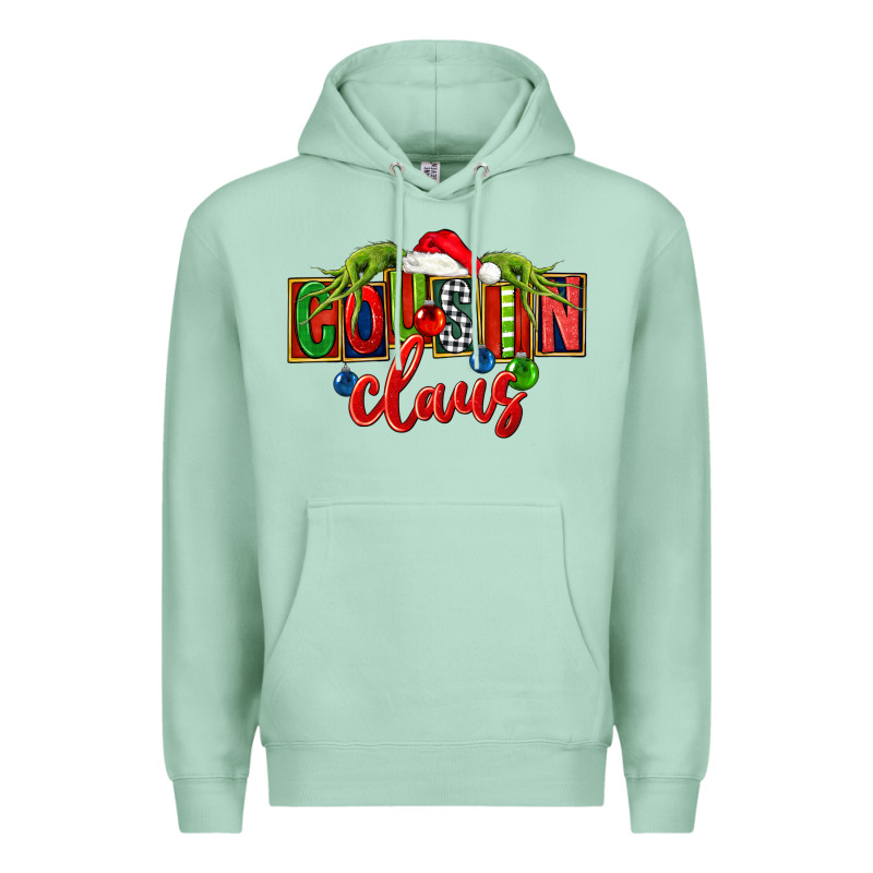 Cousin Claus Christmas Premium Hoodie by FaDigitalArtStudio | Teevron