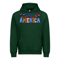Forest Green Western America Urban Hoodie - Neo Western
