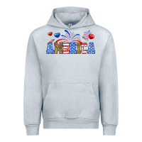 Heather Grey Western America Urban Hoodie - Neo Western