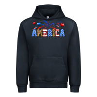 Navy Western America Urban Hoodie - Neo Western