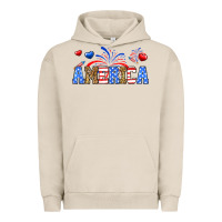 Pigment French Oak Western America Urban Hoodie - Neo Western
