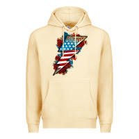 Pina Colada American lightning bolt Premium Hoodie - Neo Western