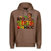 Chestnut black teacher  magic Premium Hoodie - AdoDesignShop