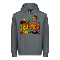 Rock black teacher  magic Premium Hoodie - AdoDesignShop
