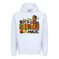 White black teacher  magic Premium Hoodie - AdoDesignShop