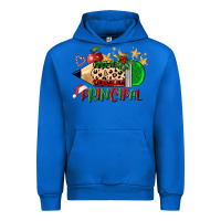 Cobalt christmas principal pencil Urban Hoodie - FaDigitalArtStudio