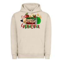 Pigment French Oak christmas principal pencil Urban Hoodie - FaDigitalArtStudio