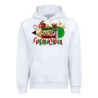 White christmas principal pencil Urban Hoodie - FaDigitalArtStudio