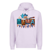Lilac All American Mama 4th of July Premium Hoodie - CowGirlArtShop