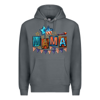 Rock All American Mama 4th of July Premium Hoodie - CowGirlArtShop