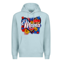 Blue Mist American mama heart Premium Hoodie - Neo Western