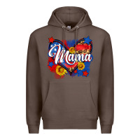 Coffee American mama heart Premium Hoodie - Neo Western
