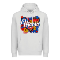 Dove Grey American mama heart Premium Hoodie - Neo Western