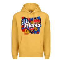 Mustard American mama heart Premium Hoodie - Neo Western