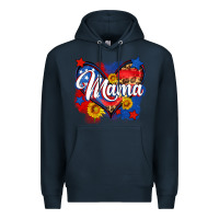 Navy American mama heart Premium Hoodie - Neo Western
