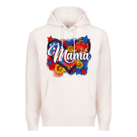 Pale Pink American mama heart Premium Hoodie - Neo Western