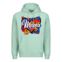 Seafoam American mama heart Premium Hoodie - Neo Western