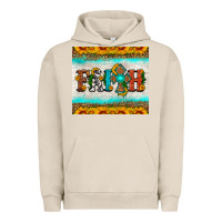 Pigment French Oak faith cross and sunflower tumbler Urban Hoodie - HRA Design Shop