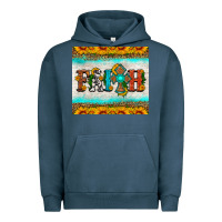 Pigment Midnight Navy faith cross and sunflower tumbler Urban Hoodie - HRA Design Shop