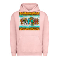 Pigment Salmon faith cross and sunflower tumbler Urban Hoodie - HRA Design Shop