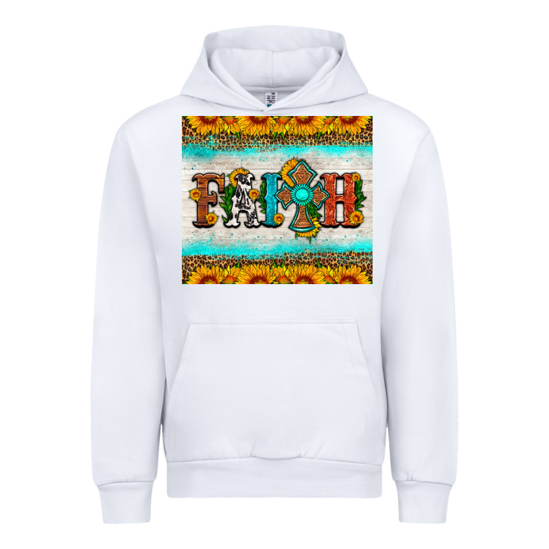 Faith Cross And Sunflower Tumbler Urban Hoodie by HRA Design Shop | Teevron