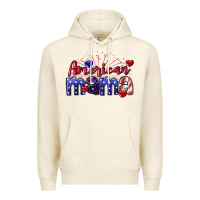 Tofu American Mama 4th of july Premium Hoodie - CowGirlArtShop