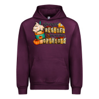 Mauve Wine stressed blessed pumpkin obsessed Urban Hoodie - CowhideDigitalArt