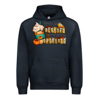 Navy stressed blessed pumpkin obsessed Urban Hoodie - CowhideDigitalArt