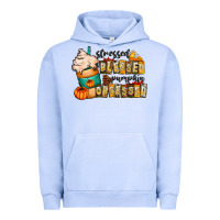 Pigment Grape Ice stressed blessed pumpkin obsessed Urban Hoodie - CowhideDigitalArt