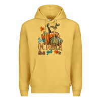 Antique Gold is it october yet Premium Hoodie - HRA Design Shop