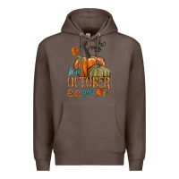 Coffee is it october yet Premium Hoodie - HRA Design Shop