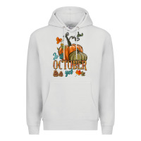 Dove Grey is it october yet Premium Hoodie - HRA Design Shop