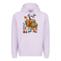 Lilac is it october yet Premium Hoodie - HRA Design Shop