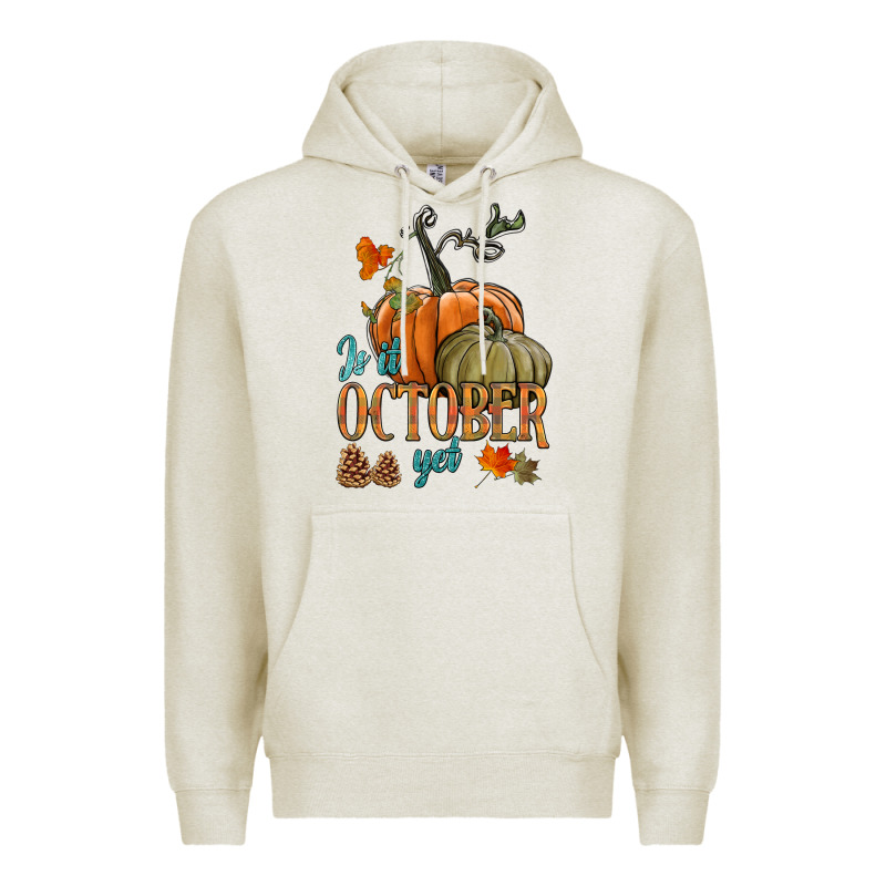 Is It October Yet Premium Hoodie by HRA Design Shop | Teevron